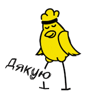 Happy Thanks Sticker by ryabchick