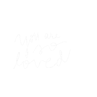 rachelemeltzer script loved decorate hand letter Sticker