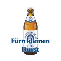 Party Bier Sticker by steinerbier