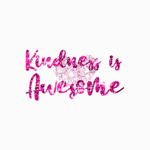 Kindness Jesus Victoriabea4 Pink Glitter GIF