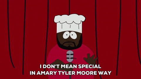 chef talking GIF by South Park 