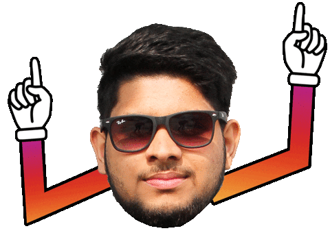 Rahul Chauhan Sticker by BORN ON INSTAGRAM