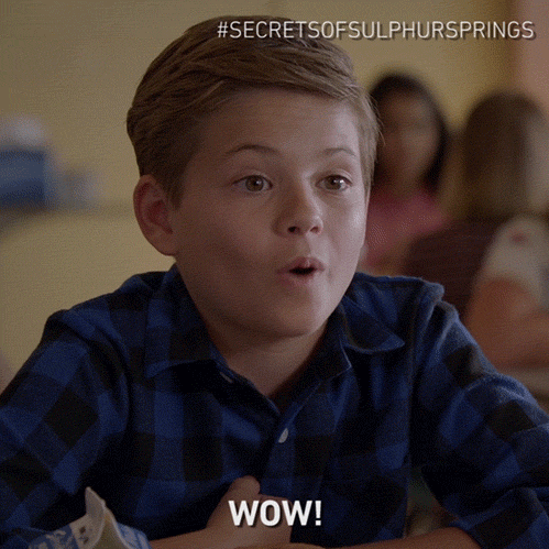 Surprise Wow GIF by Disney Channel