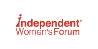 Logo Woman Sticker by Independent Women's Forum