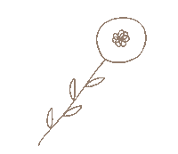 Flower 花 Sticker