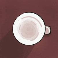 Stirring Coffee Shop GIF