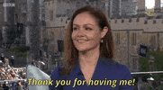 thank you for having me royal wedding GIF by BBC