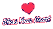 blessyourheart Sticker by The Millennial Homemakers Podcast