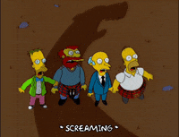 scared homer simpson GIF