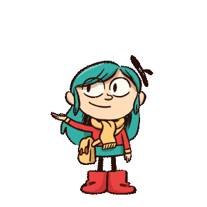 Luke Pearson Rain Sticker by Flying Eye Books