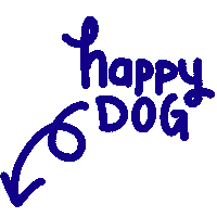 Happy Dog Sticker by Ardent Dog