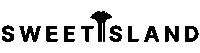 SweetIsland logo tree jewelry palm Sticker