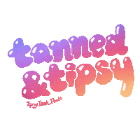 Happy Fun Sticker by Tipsy Tank Pools