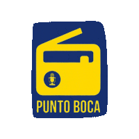 Punto Boca Sticker by Cadena Xeneize