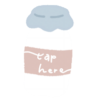 Tap Milk Sticker