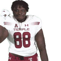 Temple Football Philadelphia Sticker by Temple Owls