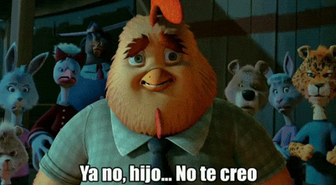 No Te Creo Chicken Little GIF