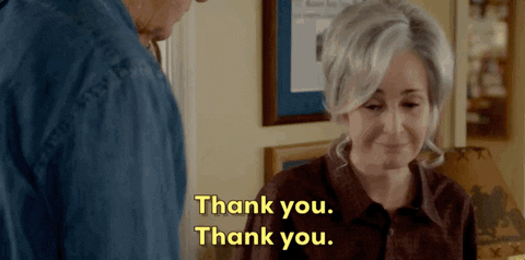 Give Thanks Thank You GIF by CBS