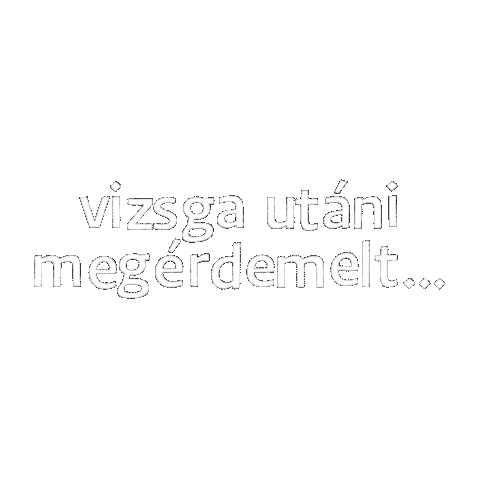 Vizsga Sticker by Irány a PTE