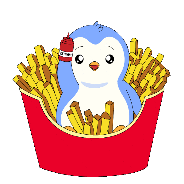 Burger King Friday Sticker by Pudgy Penguins