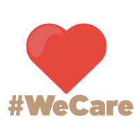 Wecare Sticker by PAPASTRATOS_PMI