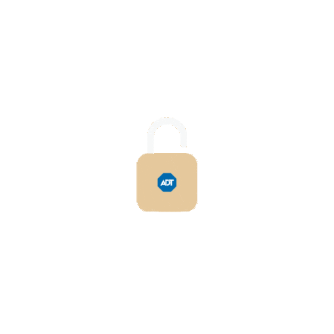 Lock And Key Love Sticker by ADT Security
