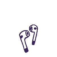 Prosear music musica comunicacao fones Sticker