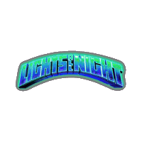 Lights All Night Lan Sticker by Disco Donnie Presents