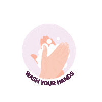 Corona Hands Sticker by Vistara