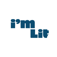 Litlucid fun smile podcast lit Sticker