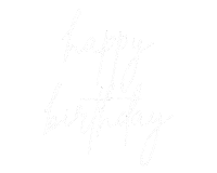 Happy Birthday Girl Sticker