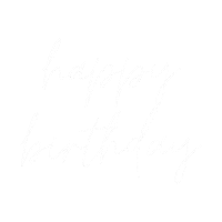 Happy Birthday Pink Sticker