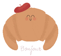 Croissant French Sticker