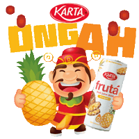 kartamalaysia cny Sticker