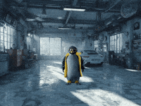 Penguin Walk GIF by HELLA Group