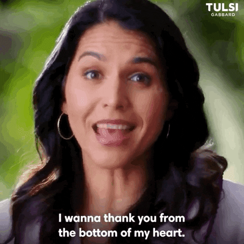 Drops Out Tulsi Gabbard GIF by Election 2020