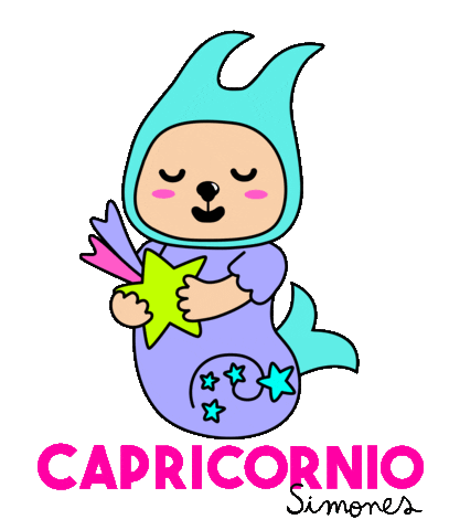 Simonesbags astros zodiaco signos capricornio Sticker