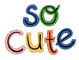 So Cute Sticker