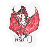 Eisteddfod Sticker by Menter Iaith Rhondda Cynon Taf