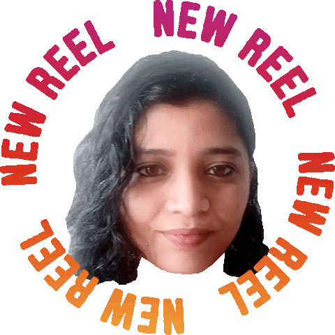 Bhagyashreet Sticker by BORN ON INSTAGRAM