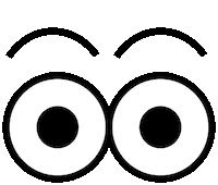 DapphDesign what eyes look eye Sticker