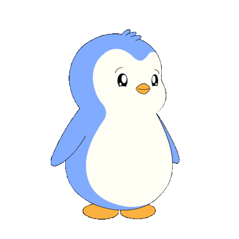 Penguin Goodbye Sticker by Pudgy Penguins