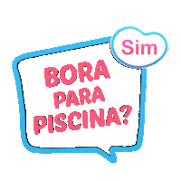 simpiscinas sim bora piscina piscinas Sticker