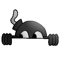 Suspicious Bomb Sticker by rubunbun