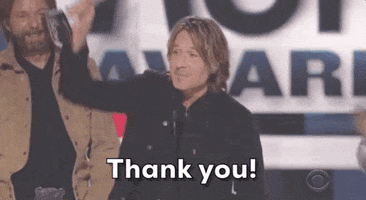 keith urban thank you GIF by Academy of Country Music Awards
