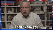 Confused Who Are You GIF by Team Kennedy