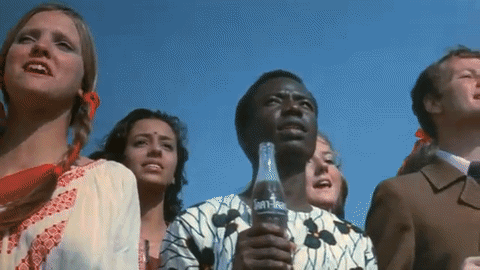 comercial da Coca-Cola dos anos 70