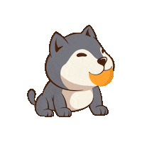 Dogs Love Sticker by BigBrains