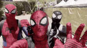 eggsomnia spiderman spidey symbiote ultimate spiderman GIF