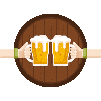 Happy Hour Beer Sticker by 107SteakandBar